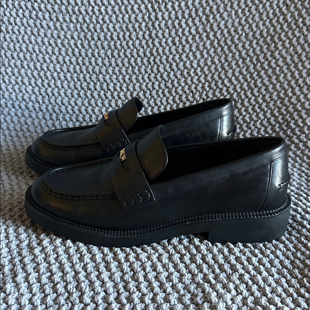 Michael Kors Eden Vachetta Leather Loafers - Picture 5 of 6